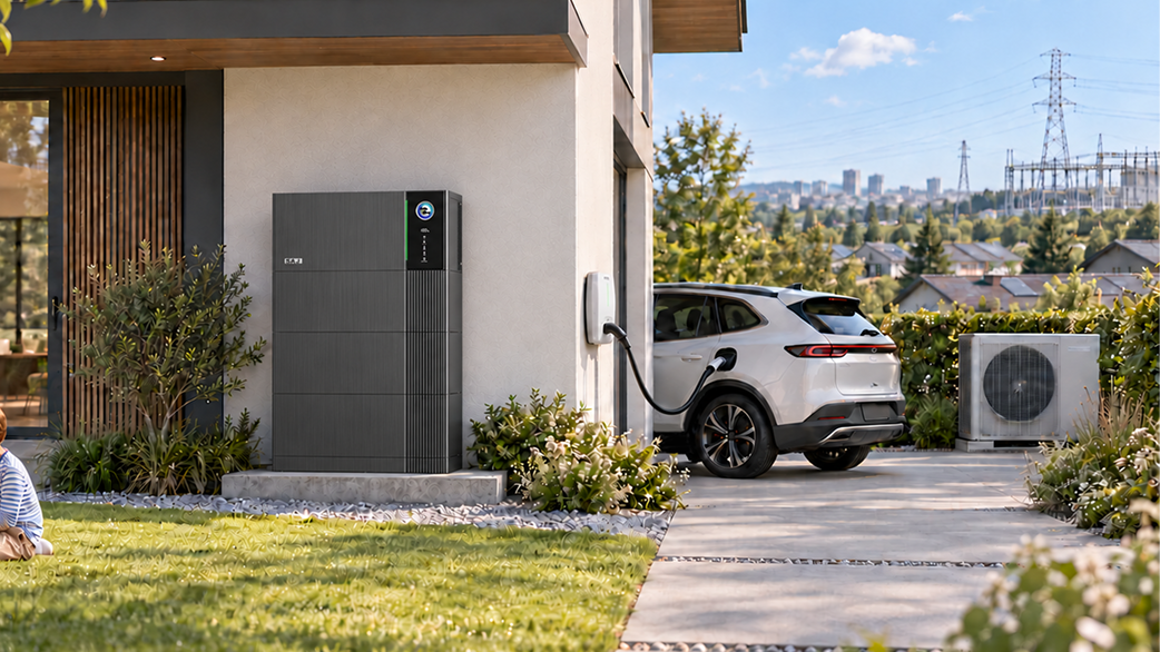 Home battery, EV charger and electric vehicle coordinated by elekeeper